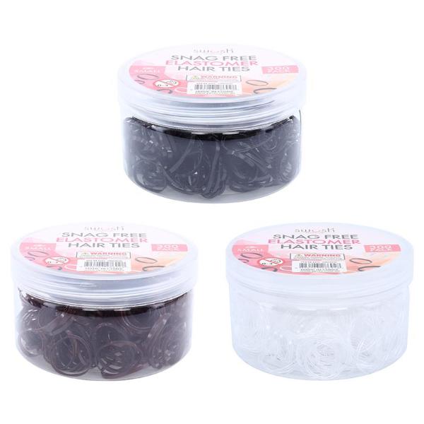 300 Pack Hair Elastic Ties
