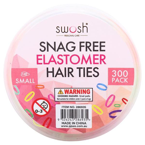 300 Pack Assorted Hair Elastic Ties - Image 3