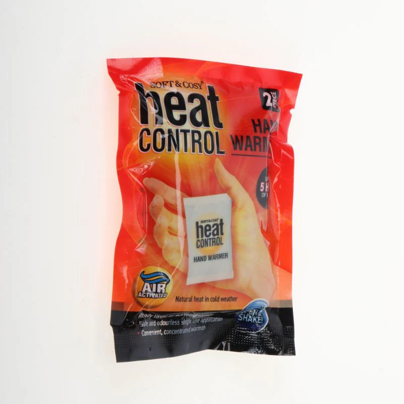 2 Pack Heat Control Single Use Hand Warmer - 9cm x 5.5cm - Image 5