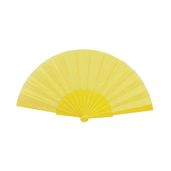 Yellow Hand Fan