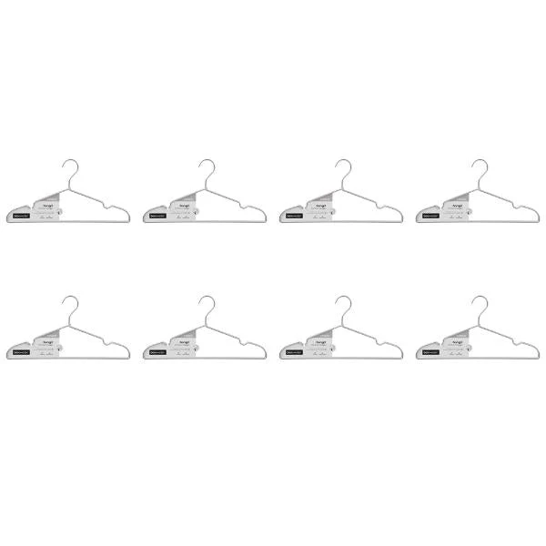 Boxsweden Silver Hangit Aluminium Clothes Hangers - 41cm - Image 5