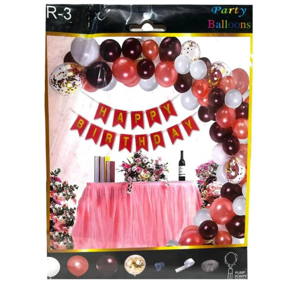 Happy Birthday Balloon Arch Set - Image 4