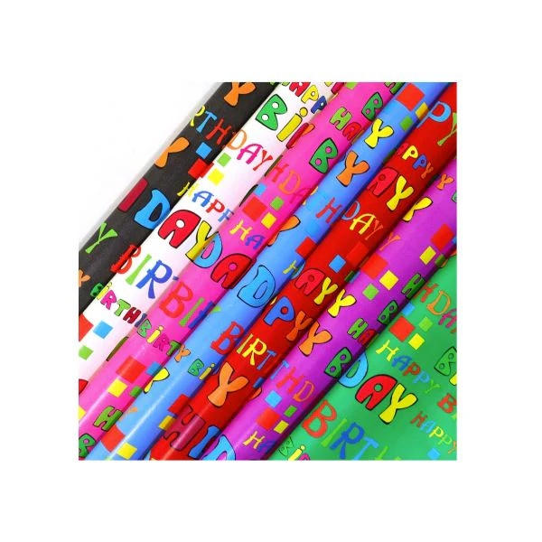 Happy Birthday Gift Wrap - 70cm x 300cm