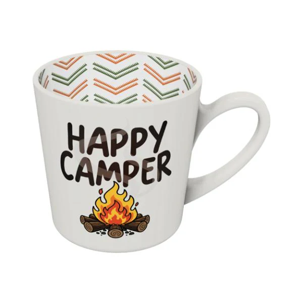 Happy Camper Beautiful On The Inside Mug - 420ml