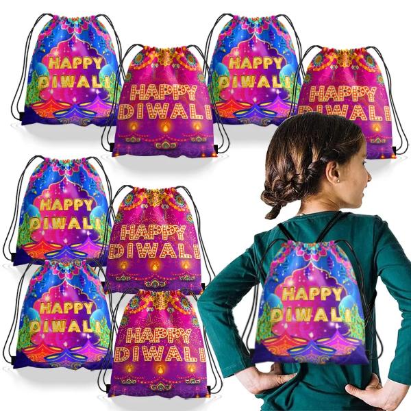 Happy Diwali Backpack - 40.5cm x 35cm x 31cm - Image 2