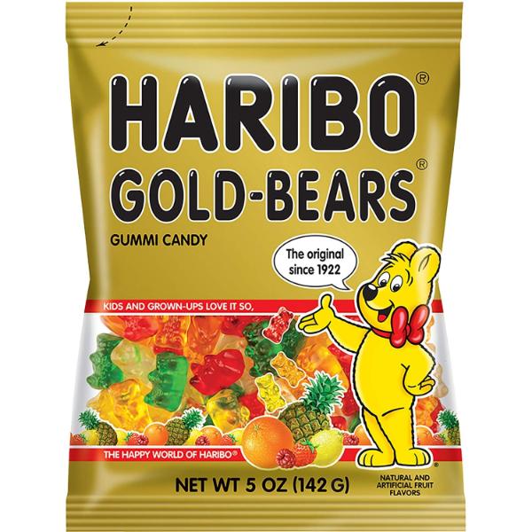 Haribo Gold Gummy Bears - 142g - Image 4