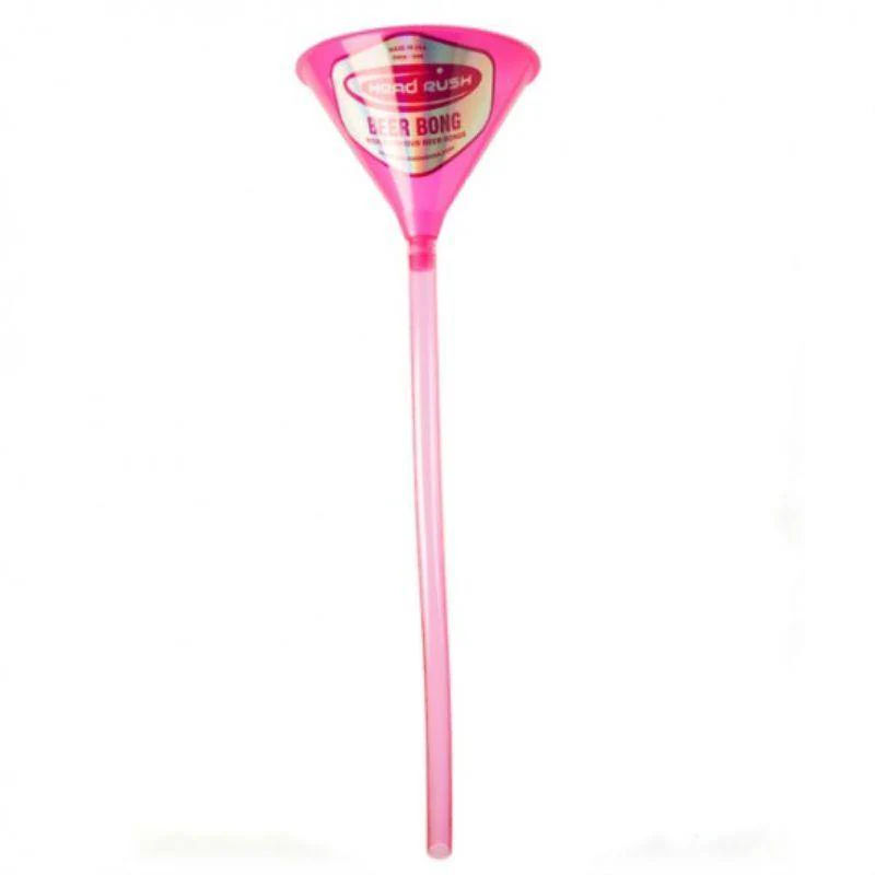 Head Rush Pink Beer Bong - 20cm x 20cm x 72cm