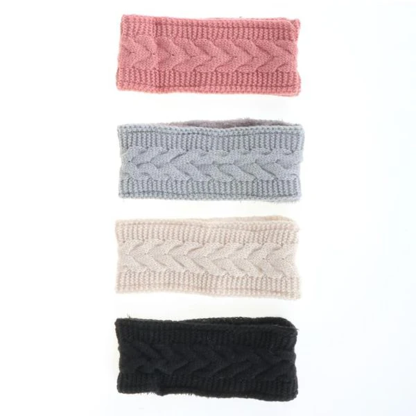 Women Ultra Heat Retention Knitted Headband - Image 2