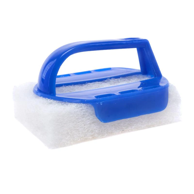4 Pack Heavy Duty Scourer With Reusable Handle - 10cm x 7cm x 2.5cm - Image 2