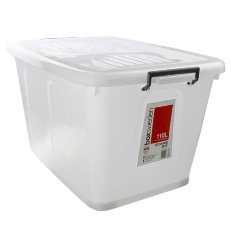 Heavy Duty Storage Box 110L - 74.5cm x 51cm x 42cm