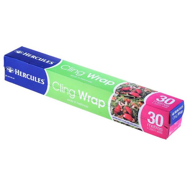 Hercules Cling Wrap - 30m x 33cm - Image 3
