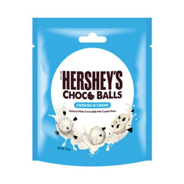 Hershey Choc Balls Cookies N Creme - 120g