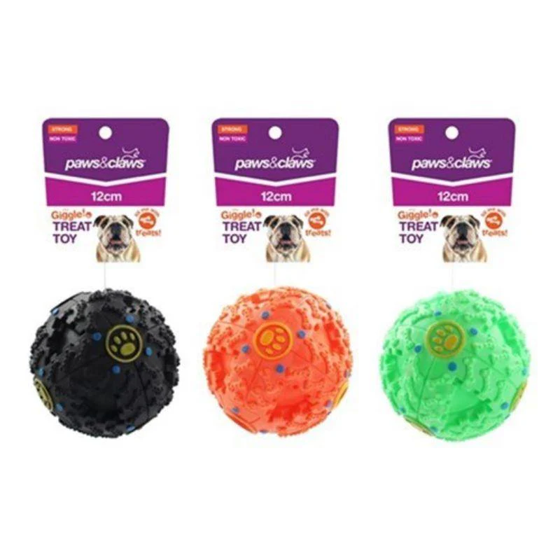 Hide a Treat Giggle Ball Pet Toy - 12cm