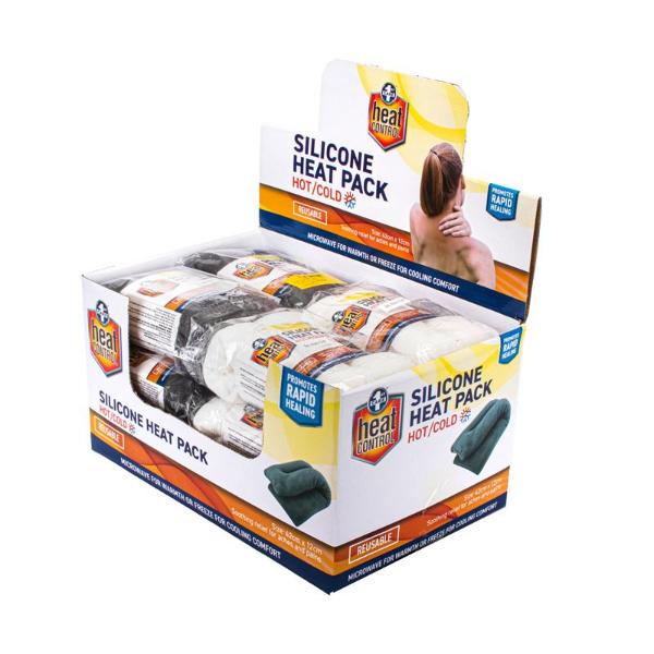 Hot / Cold Silicone Bead Heat Wrap - 42cm x 14cm - Image 3
