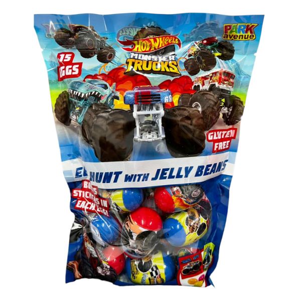 15 Pack Hot Wheel Gluten Free Egg Hunt With Jelly Beans - Image 3