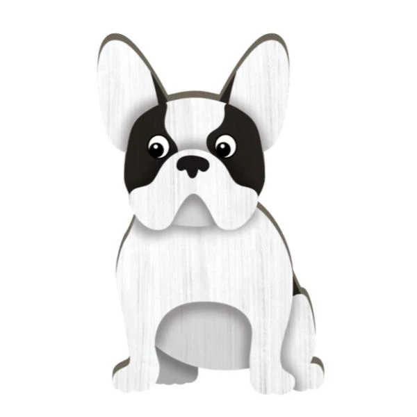 I Love My Bulldog Magnet