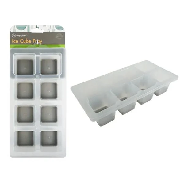 Jumbo Soft Base Ice Cube Tray - 25.3cm x 13cm x 5cm