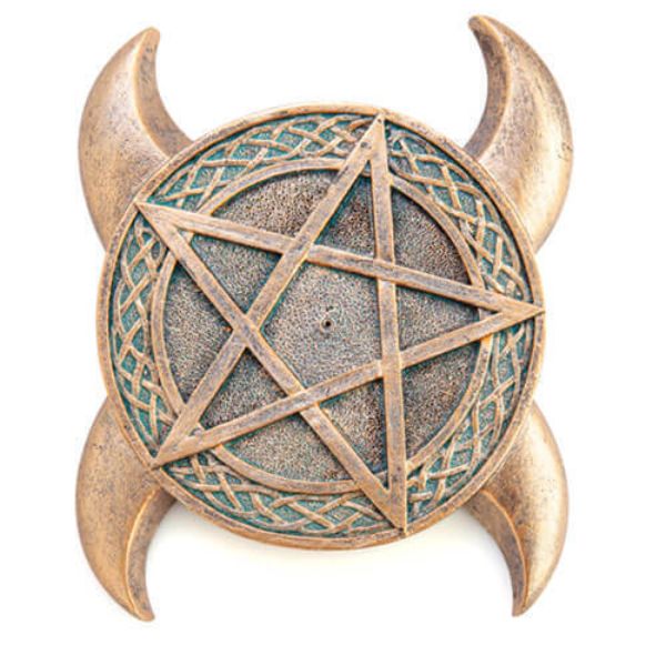 Pentacle Moons Incense Burner - Image 3