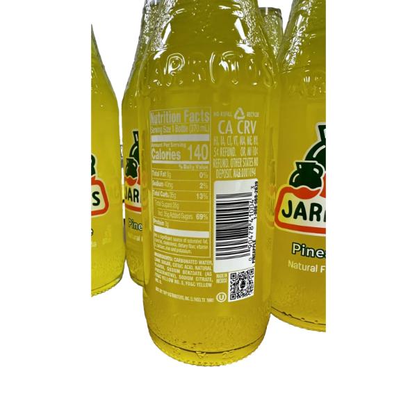 Jarritos Pineapple Glass Bottle - 370ml - Image 2
