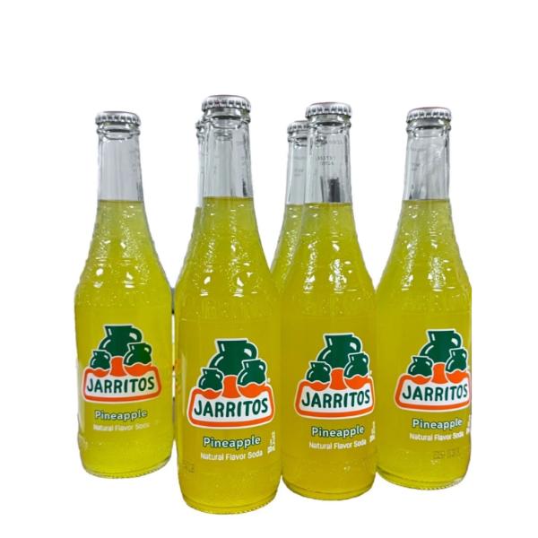 Jarritos Pineapple Glass Bottle - 370ml - Image 3