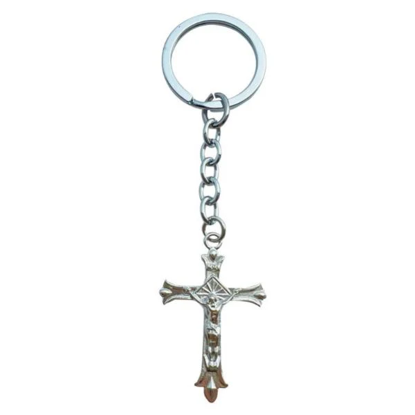 Jesus Crucifix Silver (14)