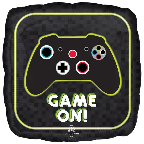 Jumbo Epic Shape Game On Foil Balloon - 71cm