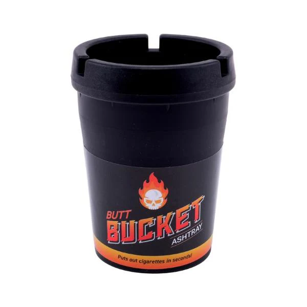 Butt Bucket Removable Lid Ashtray - 13cm x 10cm - Image 4
