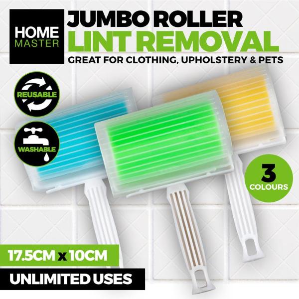 Jumbo Lint Removal Roller - 15.5cm x 10cm