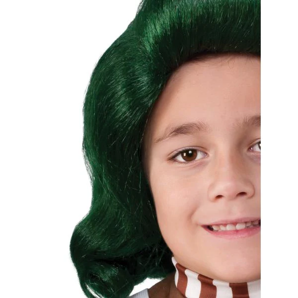 Kids Oompa Loompa Wig - Image 2
