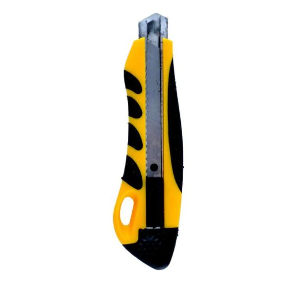 Black & Yellow 8 Blades In 1 Snap Off Utility Knife - Image 4