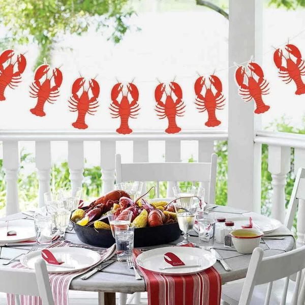 Red Lobster Bunting - 150cm - Image 4