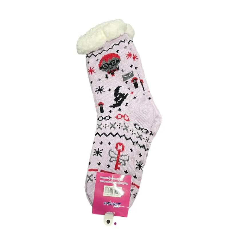 Women Sherpa Socks - One Size Fits Most - Image 3