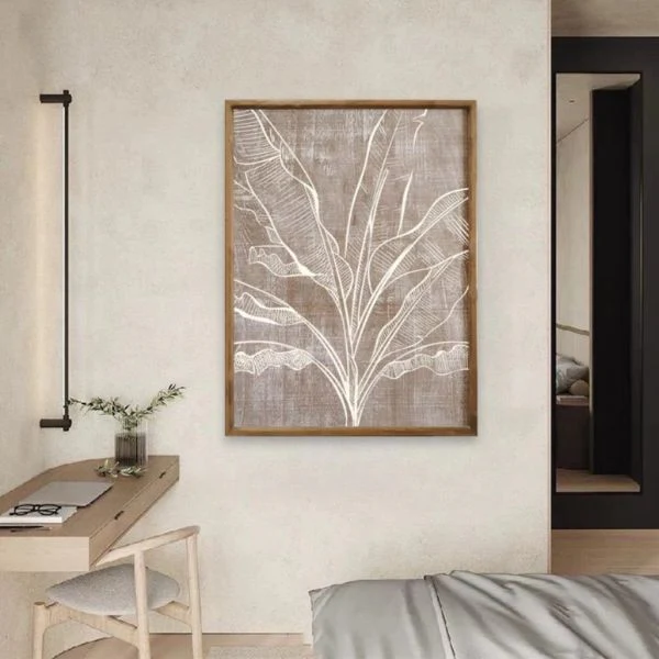 Lantania Palm Wall Art - 60cm x 90cm - Image 2