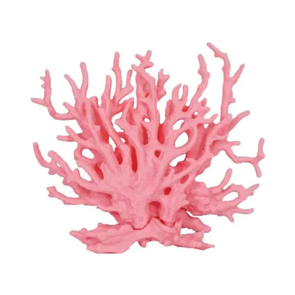 Pink Large Coral Decoration - 13cm x 17cm