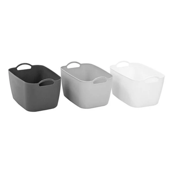 Large Flexible Storage Basket - 35.5cm x 24cm x 19.5cm