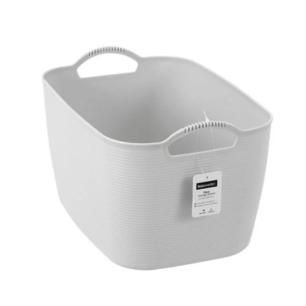 Large Flexible Storage Basket - 35.5cm x 24cm x 19.5cm - Image 3