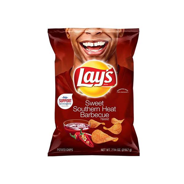 Lays Sweet Southern BBQ Heat - 184g