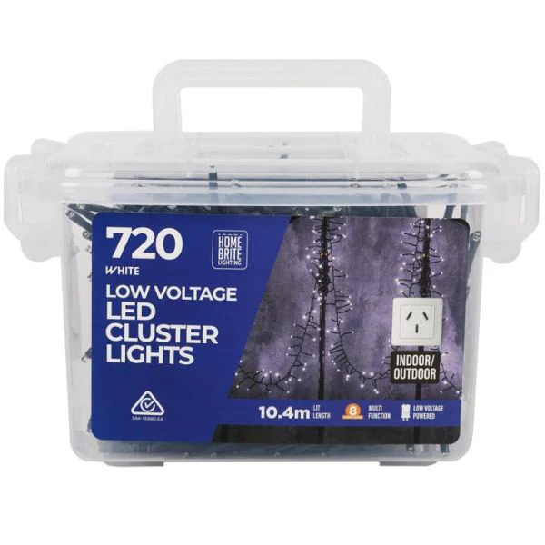 720 Pack White Led Cluster Light - 10.4m - Image 3
