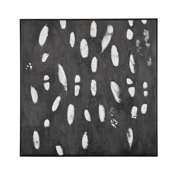 Black Lennox Oil Painting Frame - 80cm x 80cm