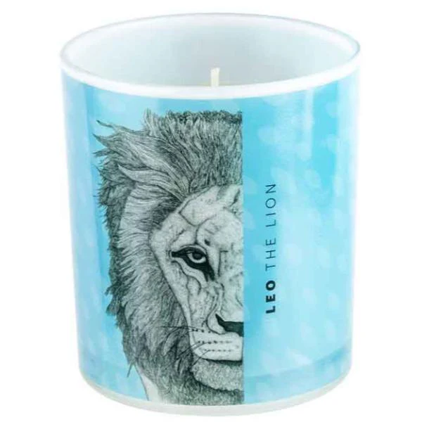 Leo The Lion Candle - 10cm x 12.5cm