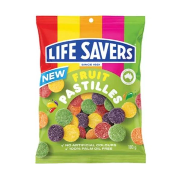 Lifesavers Sour Sugar Lollies - 170g