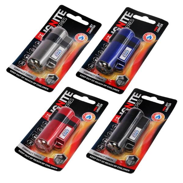 Mini Jet Flame Windproof Refillable Turbo Gas Lighter - Image 3