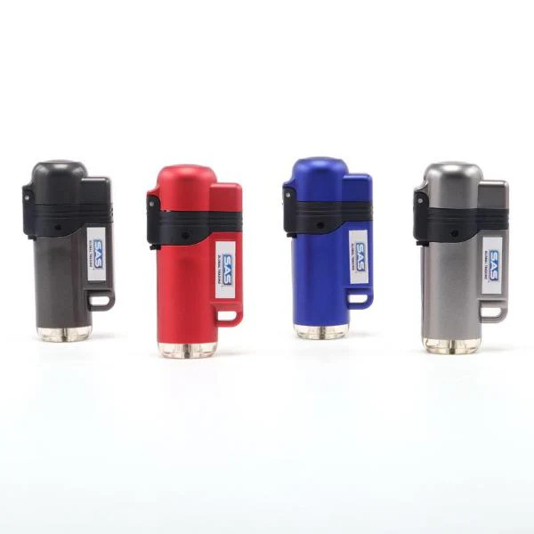 Mini Jet Flame Windproof Refillable Turbo Gas Lighter - Image 4