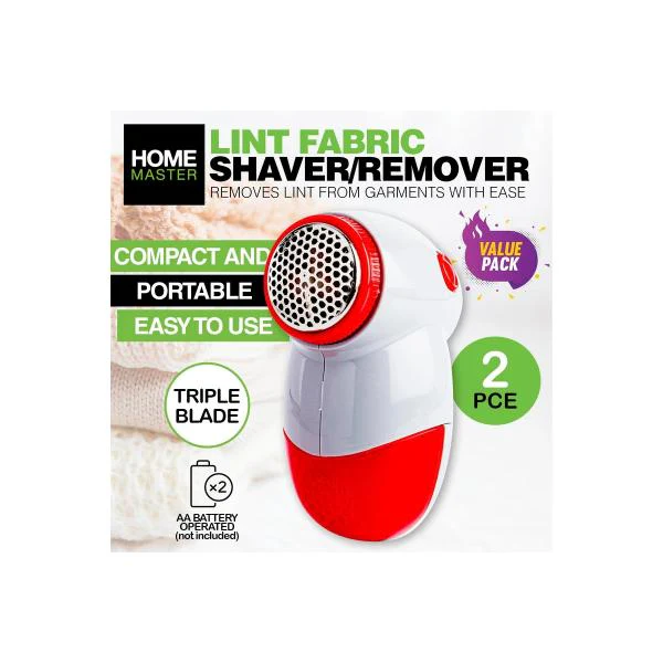 Battery Operated Lint Fabric Remover Shaver - 8cm x 10cm - Image 2