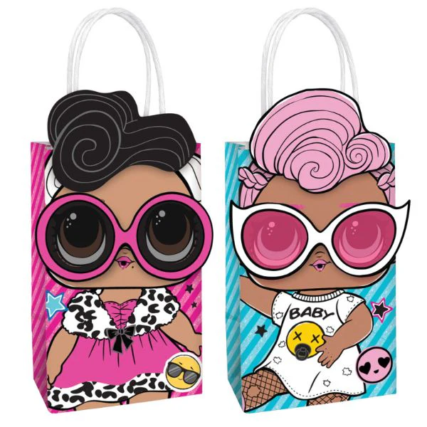 8 Pack LOL Surprise Together 4EVA Create Your Own Draft Bags - 21cm x 13cm x 8cm