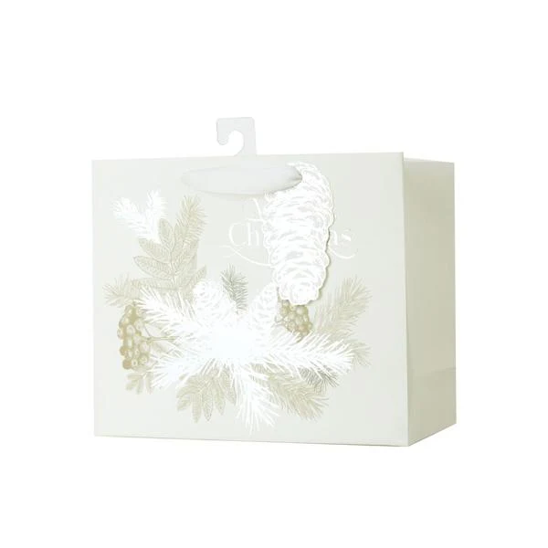 Large Pine Cone Horizontal Gift Bag - 32cm x 12cm x 26cm