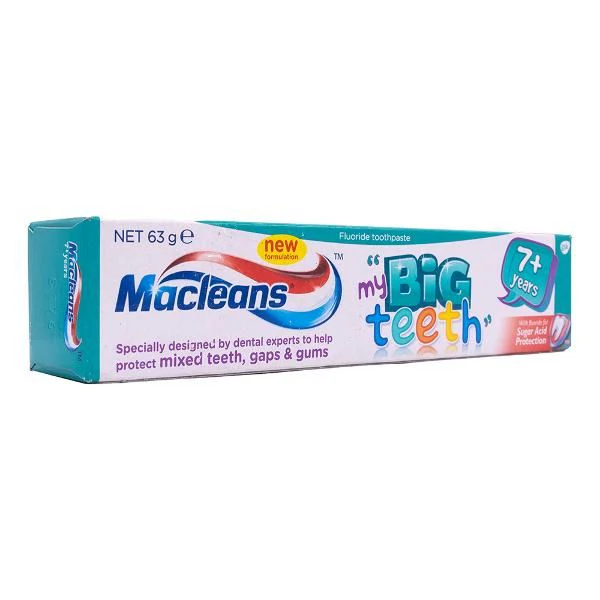Macleans My Big Teeth Toothpaste - 7+ - Image 4
