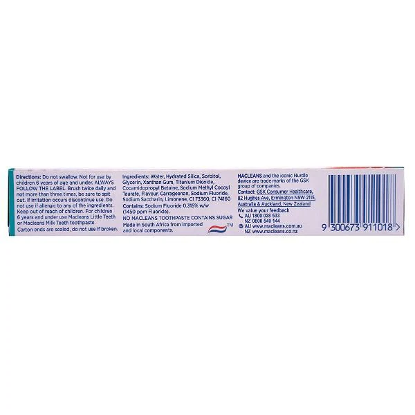 Macleans My Big Teeth Toothpaste - 7+ - Image 5