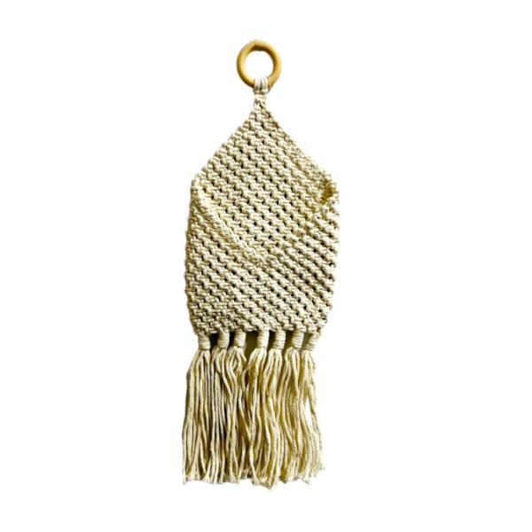 White Macrame Bag - Image 3
