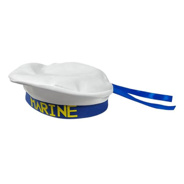 White Marine Hat - Image 2